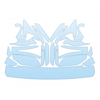 PAINT PROTECTION KIT - 2023 BMW I4 EDRIVE 35 LUGGAGE AREA MIRRORS DOOR CUPS - PRECUT PPF CLEAR BRA WRAP