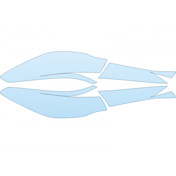 PAINT PROTECTION KIT - 2023 BMW I4 EDRIVE 35 TAIL LIGHTS - PRECUT PPF CLEAR BRA WRAP