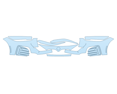 2023 BMW I4 M50 BUMPER (MULTI PIECE)