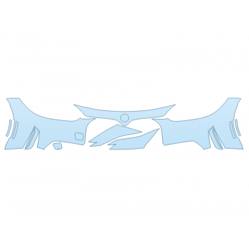 PAINT PROTECTION KIT - 2023 BMW I4 XDRIVE 40 BUMPER (MULTI PIECE) - PRECUT PPF CLEAR BRA WRAP