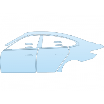 PAINT PROTECTION KIT - 2023 BMW I4 XDRIVE 40 DRIVER SIDE - PRECUT PPF CLEAR BRA WRAP