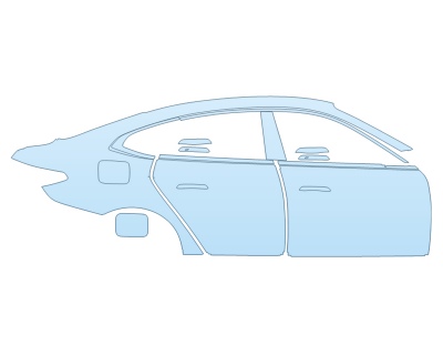 PAINT PROTECTION KIT - 2023 BMW I4 XDRIVE 40 PASSENGER SIDE - PRECUT PPF CLEAR BRA WRAP