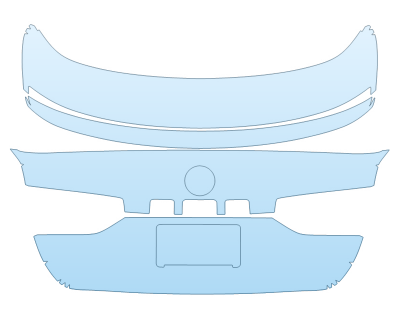 2023 BMW I4 XDRIVE 40 TRUNK SPOILER