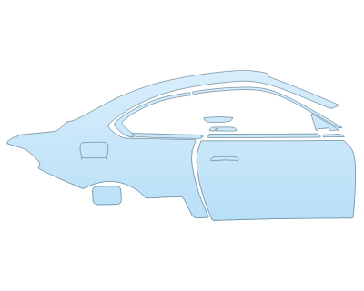 PAINT PROTECTION KIT - 2023 BMW M2 COUPE PASSENGER SIDE - PRECUT PPF CLEAR BRA WRAP