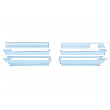 PAINT PROTECTION KIT - 2023 BMW M2 COUPE M PERFORMANCE GRILL - PRECUT PPF CLEAR BRA WRAP