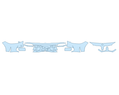 2023 BMW M3 CS BUMPER (MULTI PIECE)