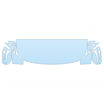 PAINT PROTECTION KIT - 2023 BMW M3 CS HOOD FENDERS MIRRORS 24 INCH (WRAPPED EDGES) - PRECUT PPF CLEAR BRA WRAP