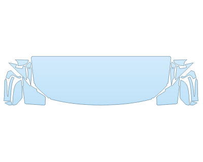 PAINT PROTECTION KIT - 2023 BMW M3 CS HOOD FENDERS MIRRORS 24 INCH (WRAPPED EDGES) - PRECUT PPF CLEAR BRA WRAP