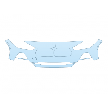 PAINT PROTECTION KIT - 2023 BMW X2 XDRIVE 28I BUMPER - PRECUT PPF CLEAR BRA WRAP