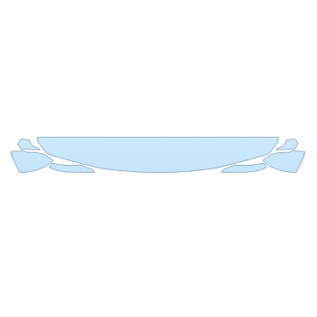 PAINT PROTECTION KIT - 2023 BMW X2 XDRIVE 28I HOOD FENDERS MIRRORS 12 INCH - PRECUT PPF CLEAR BRA WRAP