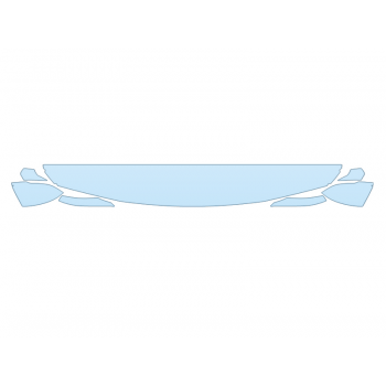 PAINT PROTECTION KIT - 2023 BMW X2 XDRIVE 28I HOOD FENDERS MIRRORS 12 INCH (WRAPPED EDGES) - PRECUT PPF CLEAR BRA WRAP