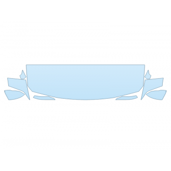 PAINT PROTECTION KIT - 2023 BMW X2 XDRIVE 28I HOOD FENDERS MIRRORS 24 INCH - PRECUT PPF CLEAR BRA WRAP