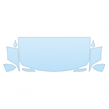 PAINT PROTECTION KIT - 2023 BMW X2 XDRIVE 28I HOOD FENDERS MIRRORS 30 IN - PRECUT PPF CLEAR BRA WRAP