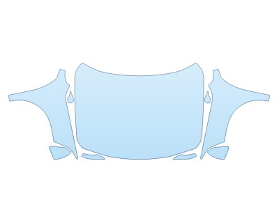 Precut PPF Kit – Clear Bra Paint Protection Film PAINT PROTECTION KIT - 2023 BMW X2 XDRIVE 28I FULL HOOD FENDERS MIRRORS(WRAPPED EDGES) - PRECUT PPF CLEAR BRA WRAP