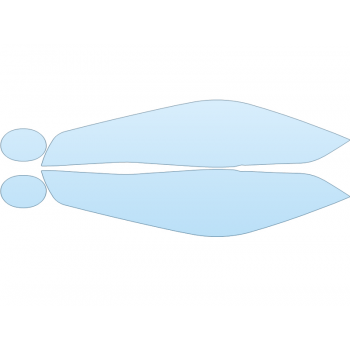 PAINT PROTECTION KIT - 2023 BMW X2 XDRIVE 28I HEADLIGHTS FOGLIGHTS - PRECUT PPF CLEAR BRA WRAP
