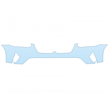 Precut PPF Kit – Clear Bra Paint Protection Film PAINT PROTECTION KIT - 2023 BMW X3 XDRIVE 30E BUMPER (MULTI PIECE) - PRECUT PPF CLEAR BRA WRAP