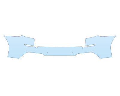 PAINT PROTECTION KIT - 2023 BMW X3 XDRIVE 30E REAR BUMPER WITH SENSORS - PRECUT PPF CLEAR BRA WRAP