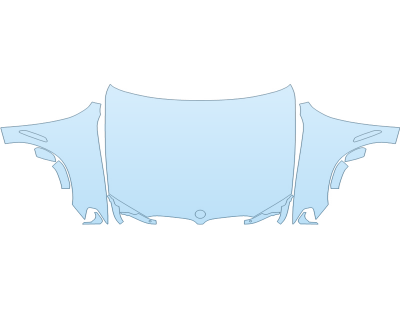 PAINT PROTECTION KIT - 2023 BMW X3 XDRIVE 30E FULL HOOD FENDERS MIRRORS - PRECUT PPF CLEAR BRA WRAP