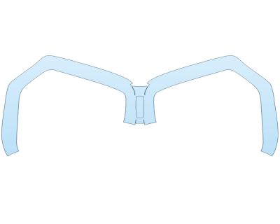 PAINT PROTECTION KIT - 2023 BMW X3 XDRIVE 30E GRILL - PRECUT PPF CLEAR BRA WRAP