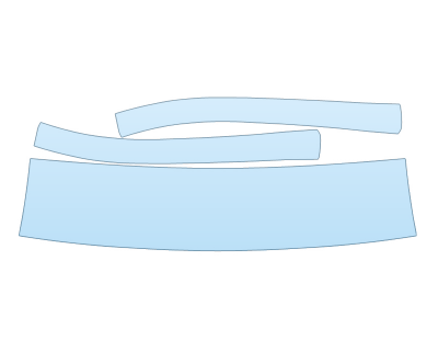 PAINT PROTECTION KIT - 2023 BMW X3 XDRIVE 30E ROOF PILLARS - PRECUT PPF CLEAR BRA WRAP