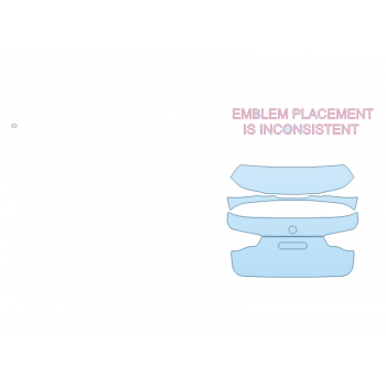 Precut PPF Kit – Clear Bra Paint Protection Film PAINT PROTECTION KIT - 2023 BMW X3 XDRIVE 30E TRUNK - PRECUT PPF CLEAR BRA WRAP