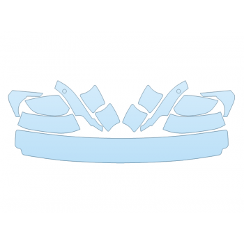 PAINT PROTECTION KIT - 2023 BMW X3 XDRIVE 30I REAR BUMPER MIRRORS DOOR CUPS W/CAMERA - PRECUT PPF CLEAR BRA WRAP