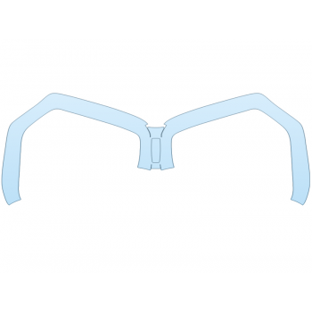 PAINT PROTECTION KIT - 2023 BMW X3 XDRIVE 30I GRILL - PRECUT PPF CLEAR BRA WRAP