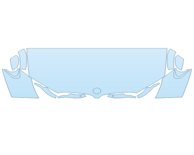 PAINT PROTECTION KIT - 2023 BMW X3 M COMPETITION HOOD FENDERS MIRRORS 30 IN - PRECUT PPF CLEAR BRA WRAP