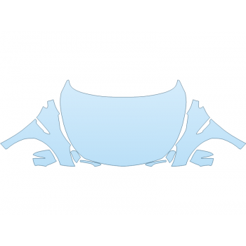 Precut PPF Kit – Clear Bra Paint Protection Film PAINT PROTECTION KIT - 2023 BUICK ENCLAVE AVENIR FULL HOOD FENDERS MIRRORS - PRECUT PPF CLEAR BRA WRAP