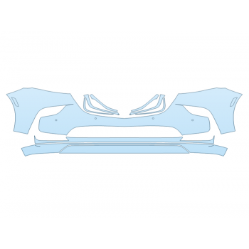 Precut PPF Kit – Clear Bra Paint Protection Film PAINT PROTECTION KIT - 2023 BUICK ENCLAVE ESSENCE BUMPER WITH SENSORS - PRECUT PPF CLEAR BRA WRAP