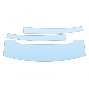 PAINT PROTECTION KIT - 2023 BUICK ENCLAVE ESSENCE ROOF PILLARS - PRECUT PPF CLEAR BRA WRAP