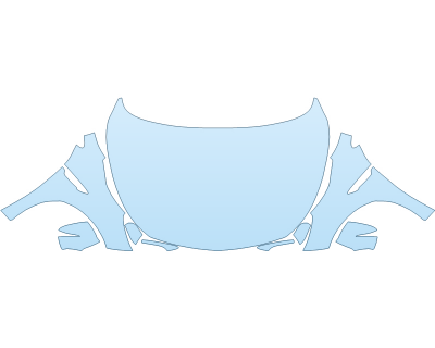 PAINT PROTECTION KIT - 2023 BUICK ENCLAVE PREMIUM FULL HOOD FENDERS MIRRORS - PRECUT PPF CLEAR BRA WRAP