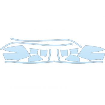 PAINT PROTECTION KIT - 2023 BUICK ENCLAVE PREMIUM MIRRORS DOOR CUPS DOOR EDGES - PRECUT PPF CLEAR BRA WRAP