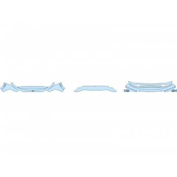 PAINT PROTECTION KIT - 2023 BUICK ENVISTA AVENIR BUMPER (MULTI PIECE) - PRECUT PPF CLEAR BRA WRAP