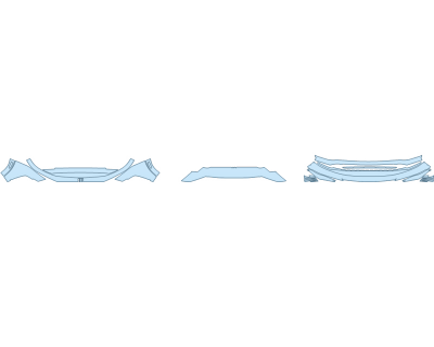 PAINT PROTECTION KIT - 2023 BUICK ENVISTA AVENIR BUMPER (MULTI PIECE) - PRECUT PPF CLEAR BRA WRAP