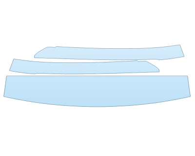 PAINT PROTECTION KIT - 2023 BUICK ENVISTA PREFERRED ROOF PILLARS - PRECUT PPF CLEAR BRA WRAP