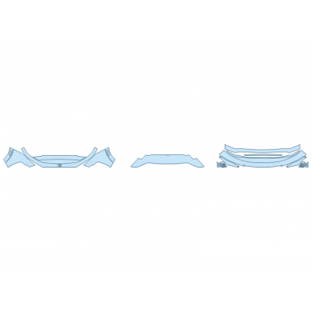 PAINT PROTECTION KIT - 2023 BUICK ENVISTA SPORT TOURING BUMPER (MULTI PIECE) - PRECUT PPF CLEAR BRA WRAP