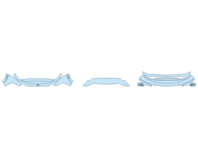 PAINT PROTECTION KIT - 2023 BUICK ENVISTA SPORT TOURING BUMPER (MULTI PIECE) - PRECUT PPF CLEAR BRA WRAP