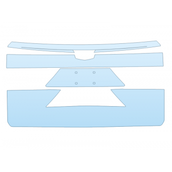 PAINT PROTECTION KIT - 2023 CADILLAC ESCALADE ESV LUXURY TAILGATE KIT EASIER INSTALL - PRECUT PPF CLEAR BRA WRAP