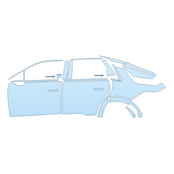 PAINT PROTECTION KIT - 2023 CADILLAC LYRIQ LUXURY DRIVER SIDE - PRECUT PPF CLEAR BRA WRAP