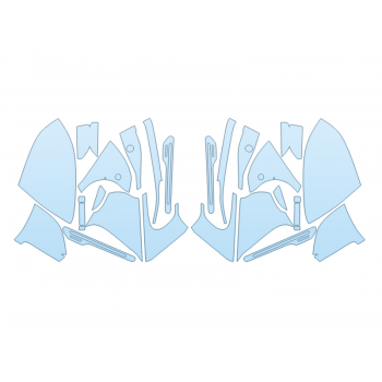 Precut PPF Kit – Clear Bra Paint Protection Film PAINT PROTECTION KIT - 2023 CADILLAC LYRIQ LUXURY MIRRORS DOOR CUPS - PRECUT PPF CLEAR BRA WRAP