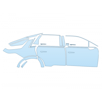 Precut PPF Kit – Clear Bra Paint Protection Film PAINT PROTECTION KIT - 2023 CADILLAC LYRIQ LUXURY PASSENGER SIDE - PRECUT PPF CLEAR BRA WRAP