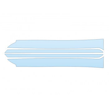 Precut PPF Kit – Clear Bra Paint Protection Film PAINT PROTECTION KIT - 2023 CADILLAC LYRIQ LUXURY A PILLARS - PRECUT PPF CLEAR BRA WRAP