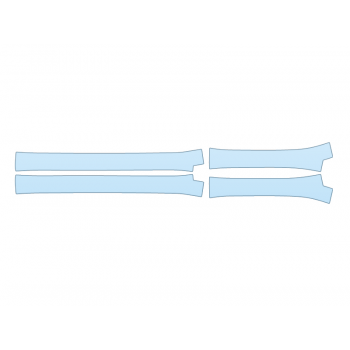 Precut PPF Kit – Clear Bra Paint Protection Film PAINT PROTECTION KIT - 2023 CADILLAC LYRIQ LUXURY DOOR SILLS - PRECUT PPF CLEAR BRA WRAP