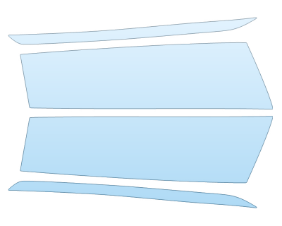 PAINT PROTECTION KIT - 2023 CADILLAC LYRIQ LUXURY HEADLIGHTS - PRECUT PPF CLEAR BRA WRAP