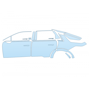 PAINT PROTECTION KIT - 2023 CADILLAC LYRIQ SPORT DRIVER SIDE - PRECUT PPF CLEAR BRA WRAP