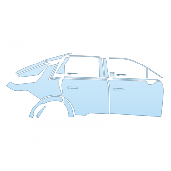 Precut PPF Kit – Clear Bra Paint Protection Film PAINT PROTECTION KIT - 2023 CADILLAC LYRIQ SPORT PASSENGER SIDE - PRECUT PPF CLEAR BRA WRAP