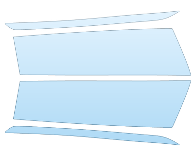 PAINT PROTECTION KIT - 2023 CADILLAC LYRIQ SPORT HEADLIGHTS - PRECUT PPF CLEAR BRA WRAP
