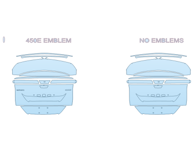 PAINT PROTECTION KIT - 2023 CADILLAC LYRIQ TECH REAR HATCH - PRECUT PPF CLEAR BRA WRAP