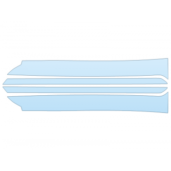 Precut PPF Kit – Clear Bra Paint Protection Film PAINT PROTECTION KIT - 2023 CADILLAC LYRIQ TECH A PILLARS - PRECUT PPF CLEAR BRA WRAP